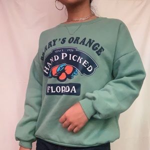 Florida Handpicked Oranges Sweater